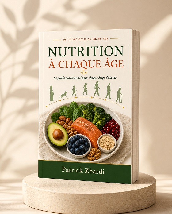 Couverture du livre Bible Nutrition 0 à 100 ans de Patrick Zbardi